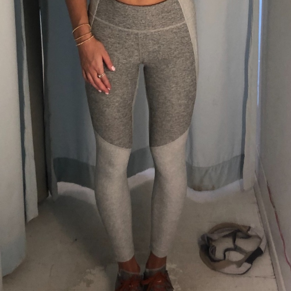 outdoor voices grey leggings XS